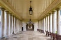 Colonnade in National Maritime Museum in Greenwich