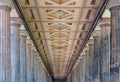 Colonnade in New Museum, Berlin