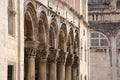 Colonnade of Princely Palace in Dubrovnik