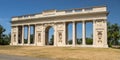 Colonnade on Rajstna classicist gloriet Valtice town