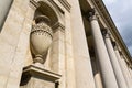 Colonnade Reistna classicist architecture detail, Lednice Valtice Moravia, Czech Republic