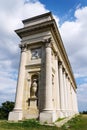 Colonnade Reistna, romantic classicist gloriette near Valtice, Moravia, Czech Republic