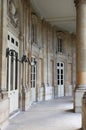 Colonnade in a renaissance building in Paris