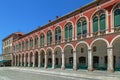 Colonnade on Republic Square, Split, Croatia Royalty Free Stock Photo