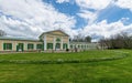 Colonnade of Salt and Meadow mineral springs - Frantiskovy Lazne Franzensbad Royalty Free Stock Photo