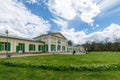 Colonnade of Salt and Meadow mineral springs - Frantiskovy Lazne Franzensbad Royalty Free Stock Photo