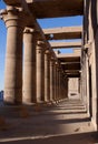 The colonnade of Temple of Isis