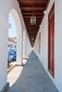 The colonnaded archway in Galle, Sri Lanka