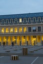 Colonnes de Buren in Palais Royal Paris Royalty Free Stock Photo