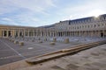 The Colonnes de Buren in the Palais Royal in Paris