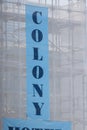 Colony Hotel Miami Beach under renovation Royalty Free Stock Photo