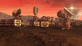 Colony on a red planet