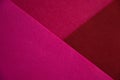 color abstract background for decoration. felt sheets of burgundy color. lines, geometry. viva magenta, the color of the year.
