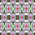 Color abstract ethnic seamless pattern in graffiti style with elements of urban modern style bright quality illustration for your Royalty Free Stock Photo