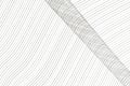 Color abstract line, curve & wave geometric pattern generative art background. Canvas, backdrop, vector & surface. Royalty Free Stock Photo
