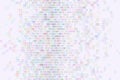 Color abstract mixed pattern generative art background. Shape, repeat, effect, concept & web. Royalty Free Stock Photo