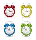 Color Alarm clock set.