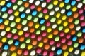 Color background, many balls of one size and different color. Royalty Free Stock Photo