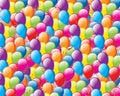 Color balloon background
