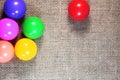 Color balls Royalty Free Stock Photo