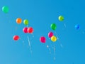 Color baloons 1 Royalty Free Stock Photo