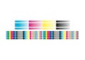 Color Bar CMYK for prepress