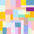 Color block design pattern Royalty Free Stock Photo