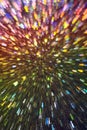 Color blur background effect. Zoom effect .Abstract circular motion background. Fireworks, big bang, abstraction, speed of light Royalty Free Stock Photo