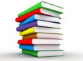 Color Books Royalty Free Stock Photo