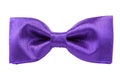 color bow tie isolated