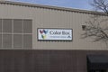 Color-Box facility. Color-Box was acquired by the Menasha Corporation Royalty Free Stock Photo