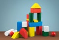 Color building blocks