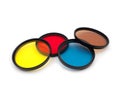 Color camera filters Royalty Free Stock Photo