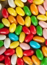 Color candy beans background
