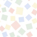 Color Chain Fence icon isolated seamless pattern on white background. Metallic wire mesh pattern. Vector