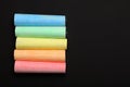 Color chalks Royalty Free Stock Photo