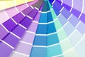 Color chart guide sampler Royalty Free Stock Photo