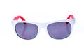 Color Children sunglasses, sun shades or spectacles isolated on Royalty Free Stock Photo