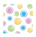 Color circles texture Royalty Free Stock Photo