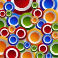 Color circles wallpaper