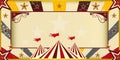 Color circus invitation