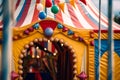 color circus tent generative ai