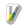 color clinical tubes icon