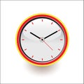 Color clock icon