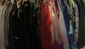 Color coded closet