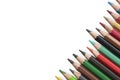 Color colourful pencil background palette wood tool