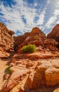 Color conyon in Sinai desert, Egypt