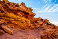 Color conyon in Sinai desert, Egypt