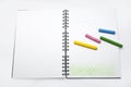 The color crayon Royalty Free Stock Photo