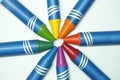 Color crayons